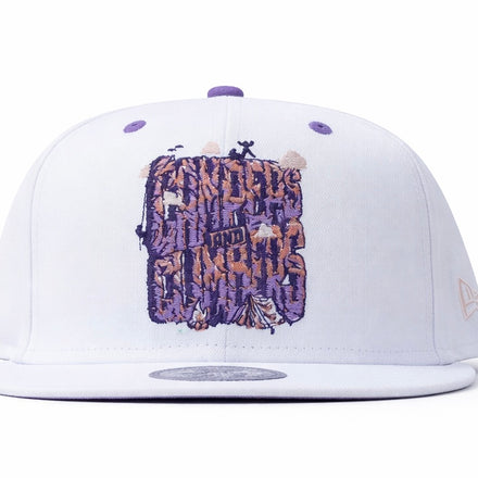 Camper & Climbers Snapback – White