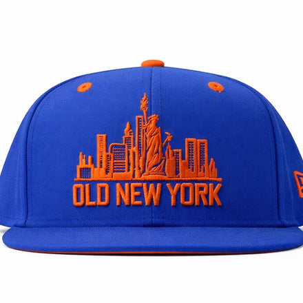 Old New York Snapback – Blue / Orange