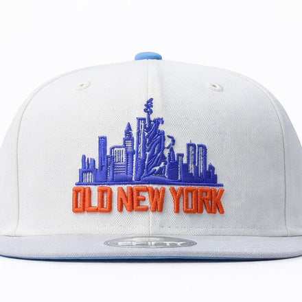 Old New York Snapback – Off White