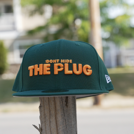 Green Dont Hide The Plug 59Fifty (Fitted)