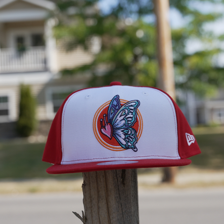 Red/White Transformation Butterfly 9Fifty